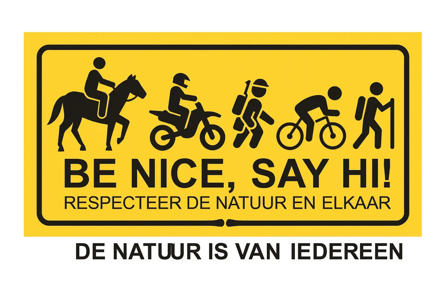 heb respect voor elkaar