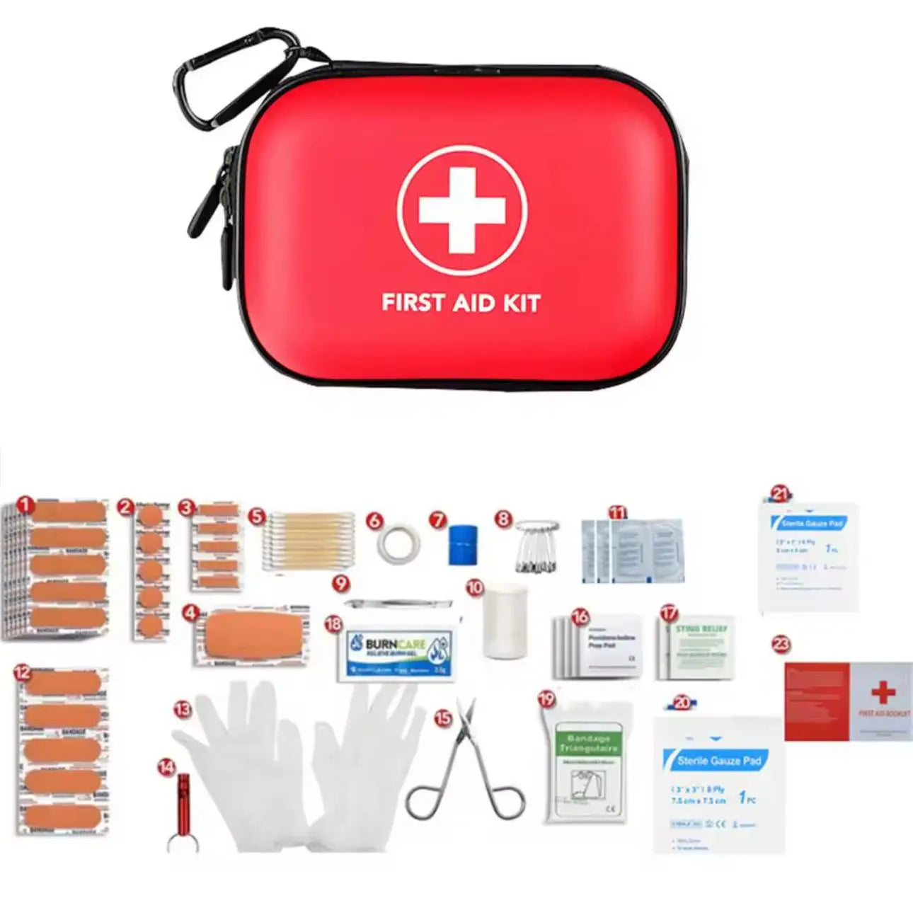 104-delig waterdicht EHBO kit